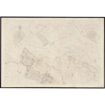 1837 Map of Westmeath - Sheet 3, 1851 Print
