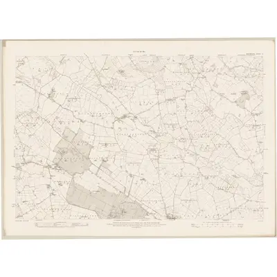 1911 Map of Westmeath - Sheet 3, 1914 Print