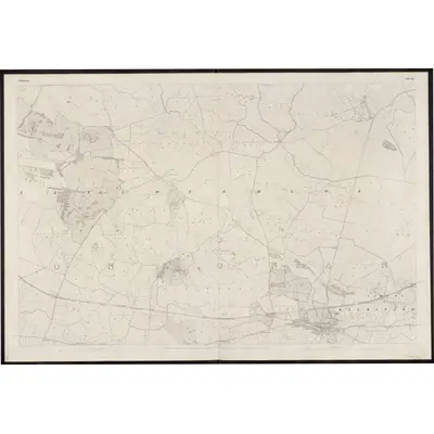 1837 Map of Westmeath - Sheet 30, 1861 Print