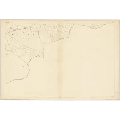 1837 Map of Westmeath - Sheet 34, 1838 Print