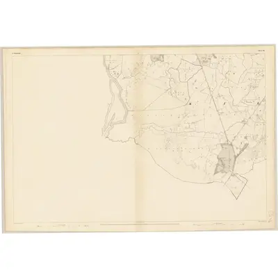 1837 Map of Westmeath - Sheet 35, 1838 Print