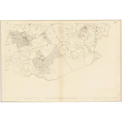 1837 Map of Westmeath - Sheet 36, 1838 Print