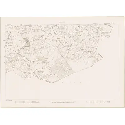 1912 Map of Westmeath - Sheet 36, 1914 Print