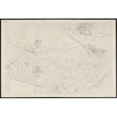 1837 Map of Westmeath - Sheet 38, 1863 Print