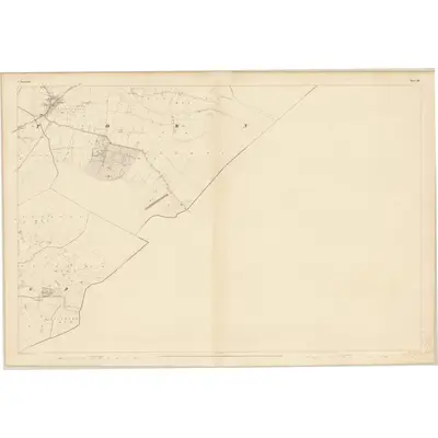 1837 Map of Westmeath - Sheet 39 [with extension], 1838 Print
