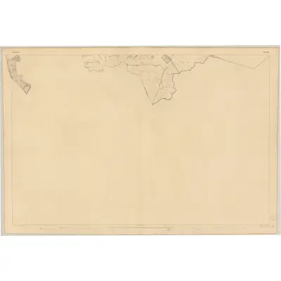 1837 Map of Westmeath - Sheet 40 [with extension], 1838 Print
