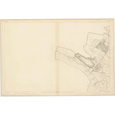 1837 Map of Westmeath - Sheet 5, 1838 Print