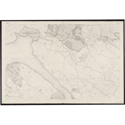 1837 Map of Westmeath - Sheet 7, 1862 Print