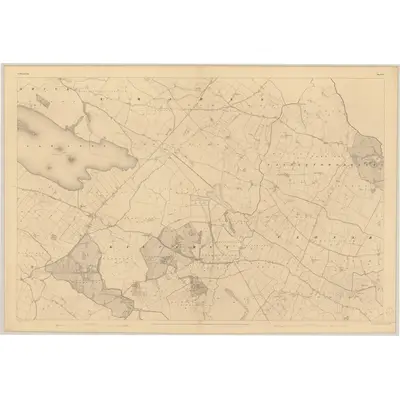 1837 Map of Westmeath - Sheet 8, 1838 Print
