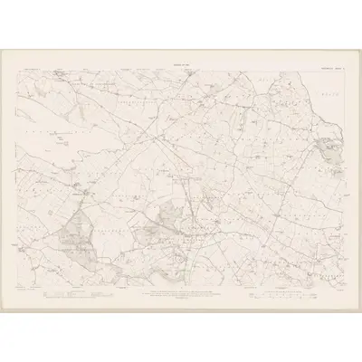 1911 Map of Westmeath - Sheet 8, 1914 Print
