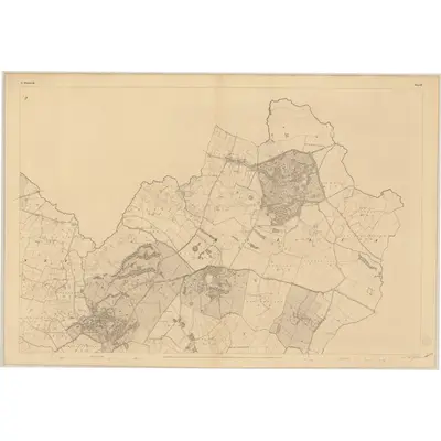 1837 Map of Westmeath - Sheet 9, 1838 Print