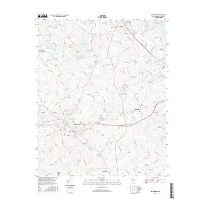2017 Map of Westminster, 2017 Print