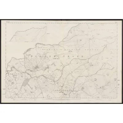 1859 Map of Westmorland V (inset I), 1863 Print