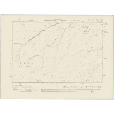 1911 Map of Westmorland VI.NW, 1919 Print