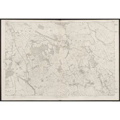 1859 Map of Westmorland VIII, 1863 Print