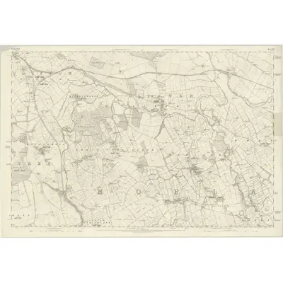 1859 Map of Westmorland VIII, 1863 Print