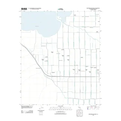 2012 Map of Westmorland West, 2012 Print