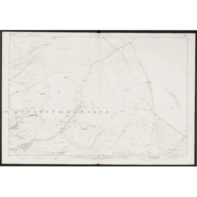 1859 Map of Westmorland X (inset XI), 1863 Print