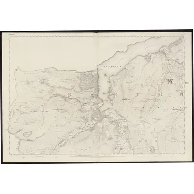1860 Map of Westmorland XII, 1863 Print