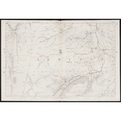 1860 Map of Westmorland XIII, 1863 Print