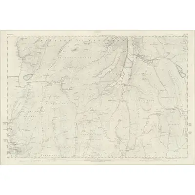 1859 Map of Westmorland XIX, 1863 Print