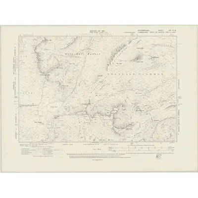 1913 Map of Westmorland XIX.NW, 1919 Print