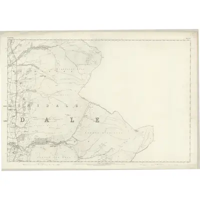 1857 Map of Westmorland XLIV, 1862 Print