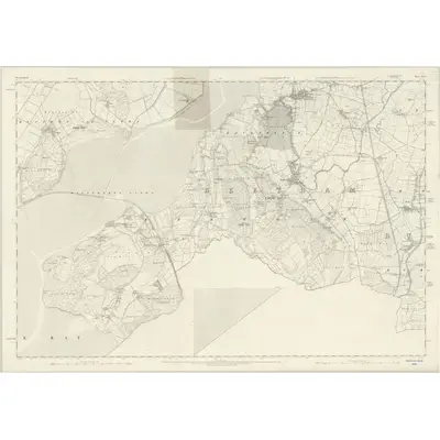 1857 Map of Westmorland XLVI (inset L), 1862 Print
