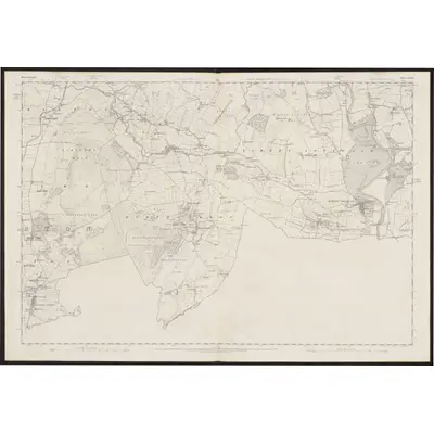 1857 Map of Westmorland XLVII, 1862 Print