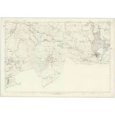 1857 Map of Westmorland XLVII, 1862 Print