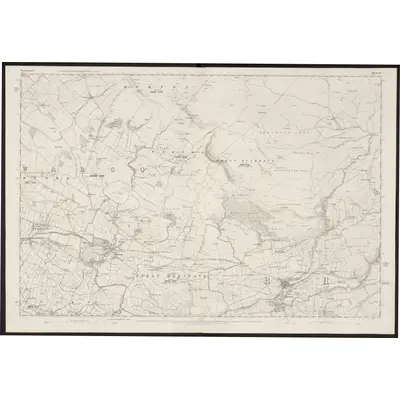 1859 Map of Westmorland XVI, 1863 Print