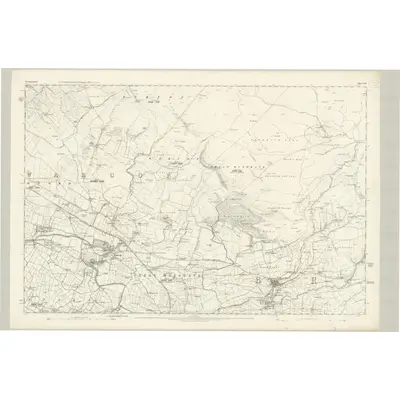 1859 Map of Westmorland XVI, 1863 Print