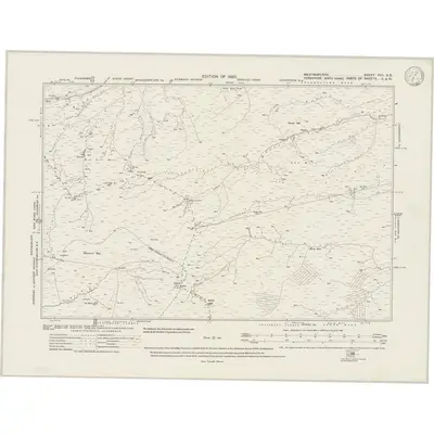 1911 Map of Westmorland XVII.SE, 1946 Print