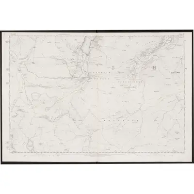 1858 Map of Westmorland XX, 1863 Print