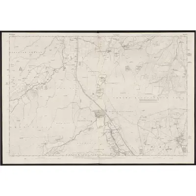 1858 Map of Westmorland XXI, 1863 Print