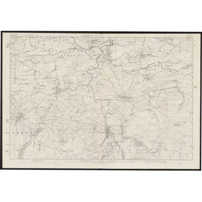 1857 Map of Westmorland XXIII, 1862 Print