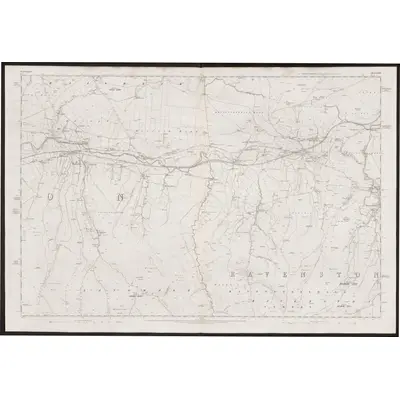 1858 Map of Westmorland XXIX, 1862 Print