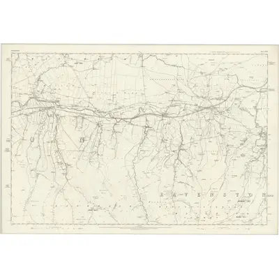 1858 Map of Westmorland XXIX, 1862 Print