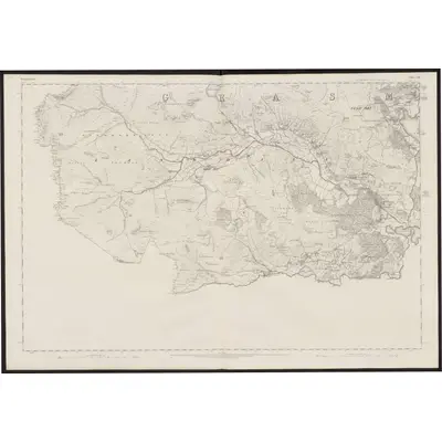 1859 Map of Westmorland XXV, 1862 Print