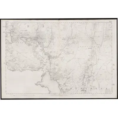 1859 Map of Westmorland XXVI, 1863 Print