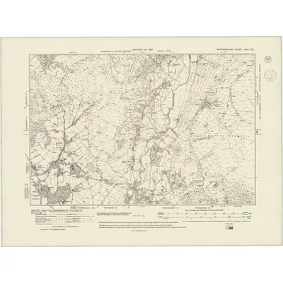 1911 Map of Westmorland XXVI.SE, 1945 Print