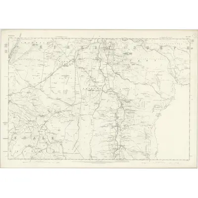 1857 Map of Westmorland XXX, 1862 Print