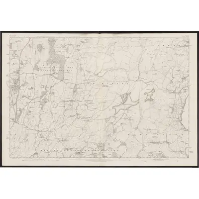 1858 Map of Westmorland XXXIX, 1862 Print