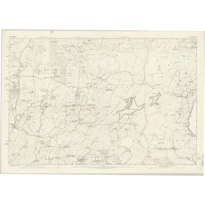 1858 Map of Westmorland XXXIX, 1862 Print