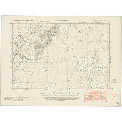 1950 Map of Westmorland XXXVI.NW, 1954 Print