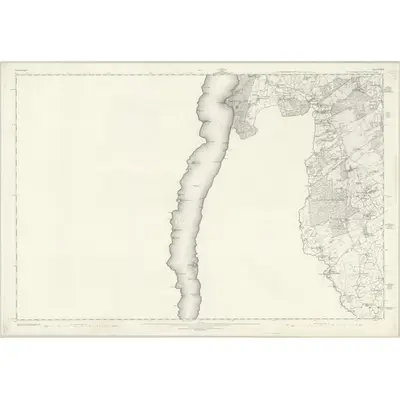 1858 Map of Westmorland XXXVII, 1862 Print
