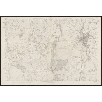 1858 Map of Westmorland XXXVIII, 1863 Print
