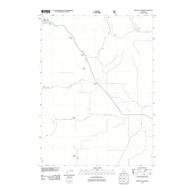 2011 Map of Weston Canyon, 2011 Print