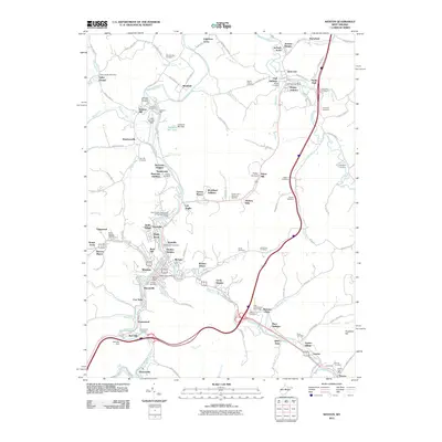 2011 Map of Weston, 2011 Print