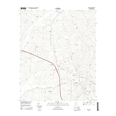 2014 Map of Weston, 2014 Print